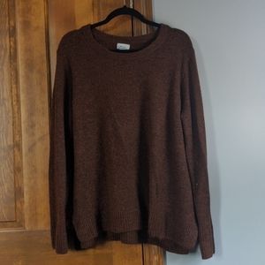 Fuzzy pullover sweater